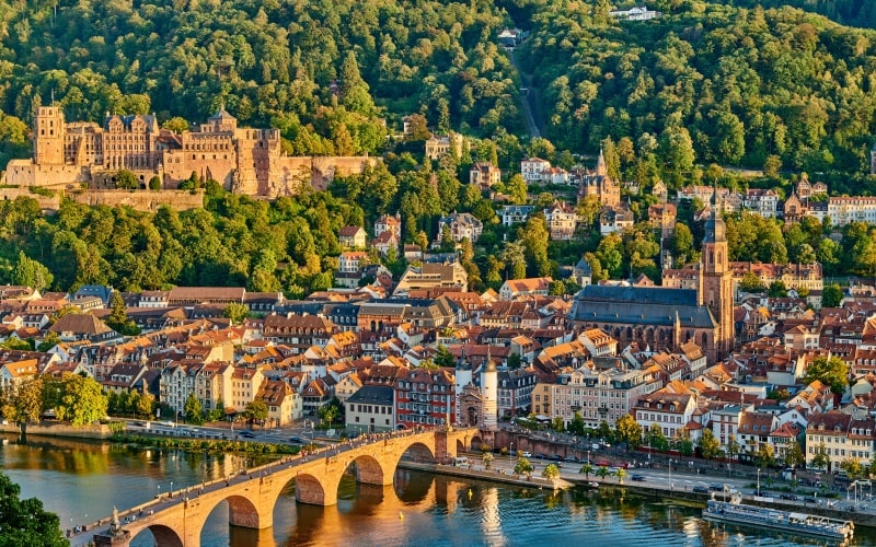 Schönste Städte Deutschlands Heidelberg