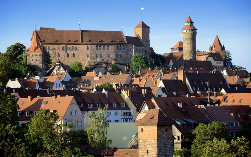 Kaiserburg mit Nürnberger Altstadt