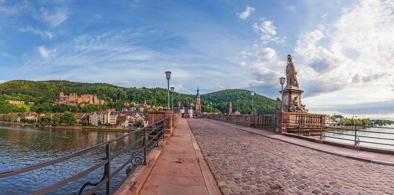 Heidelberg Sehenswürdigkeiten Brücke neckar