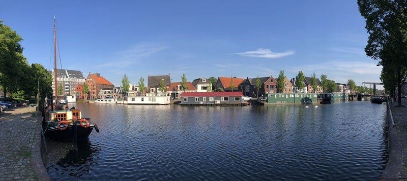Leeuwarden in Holland