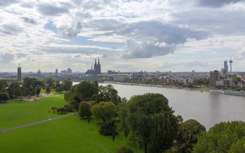 Rheinpark Köln und Umgebung Sehenswürdigkeiten