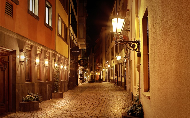 Sehenswürdigkeiten Köln Altstadt bei Nacht