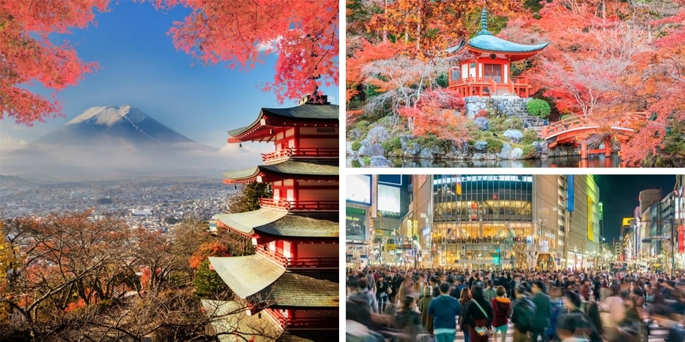 Reiseziel November Japan