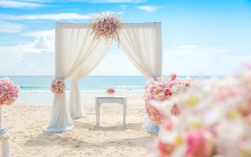 Strand Hochzeit Gefälligkeiten Shell Palme im Ausland Urlaub Box Strand Eimer 