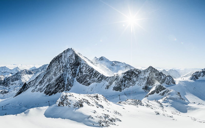 Andre Schönherr Stubaier Gletscher Panorama