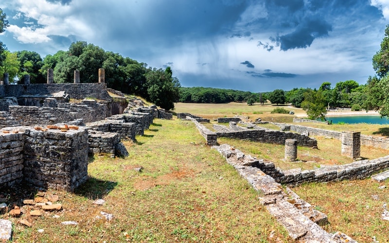 Brijuni Nationalpark archäologische Stätten
