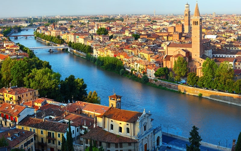 Italien Städte Verona
