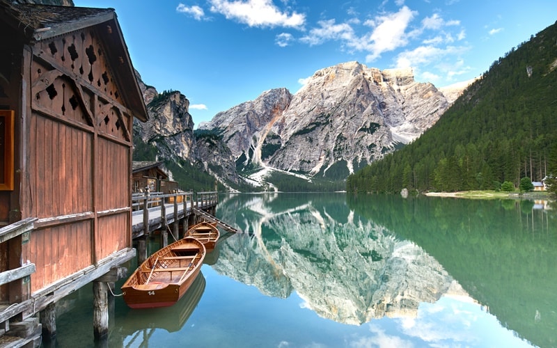 Italienische Landschaft Trentino-Südtirol