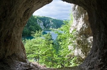 Plitvicer Seen Kroatien Höhle
