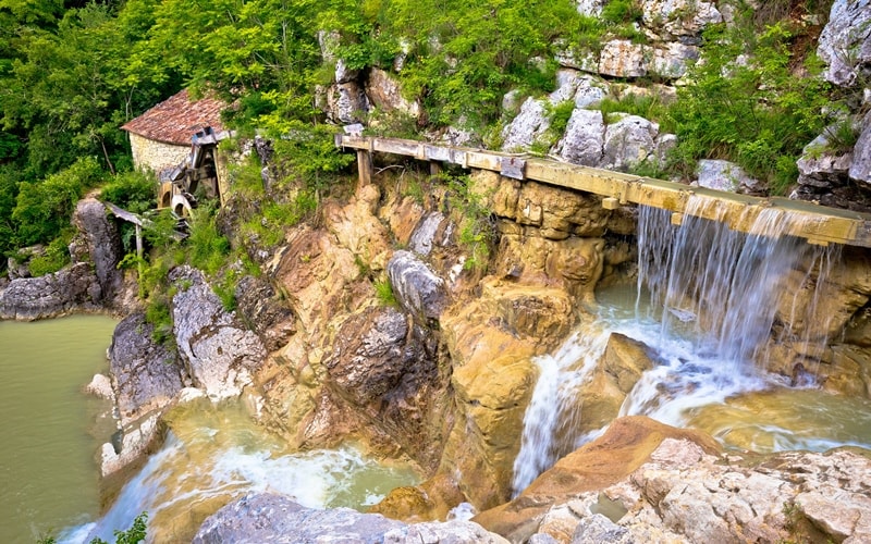Wasserfälle Kroatien Istrien