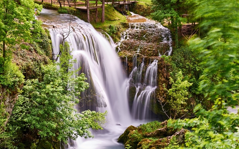 Wasserfälle Kroatien Slunj