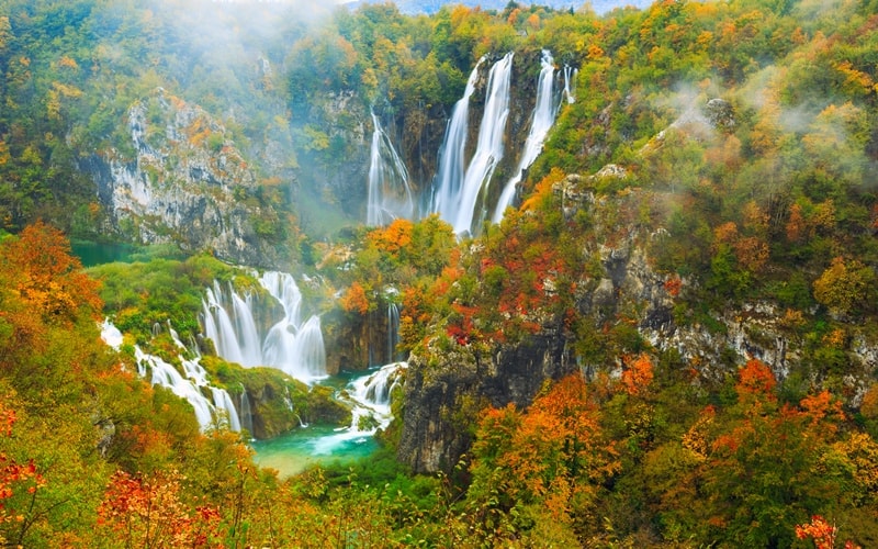 großer Wasserfall nationalpark pltvicer seen
