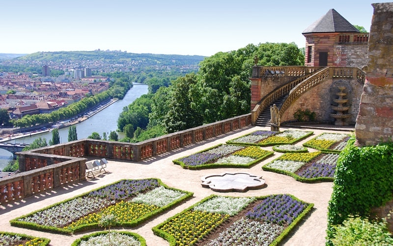 Garten Festung Marienberg Würzburg