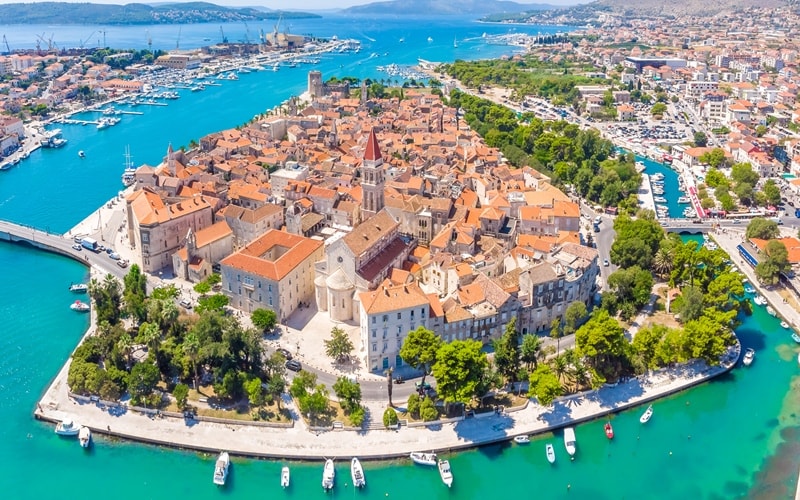 Kroatien Städte Trogir