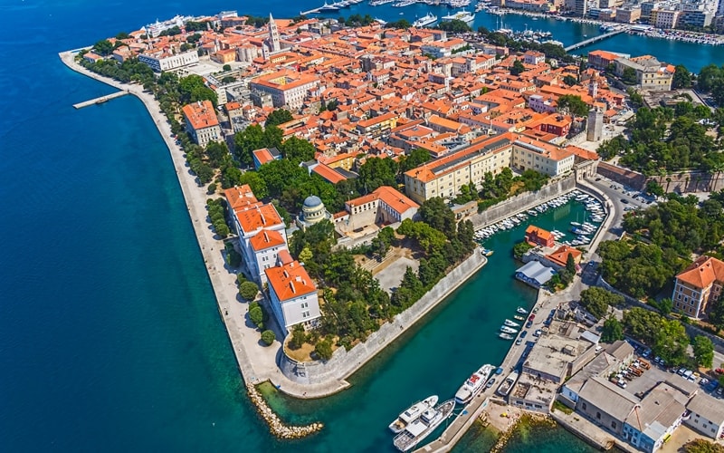 Kroatien Städte Zadar Altstadt
