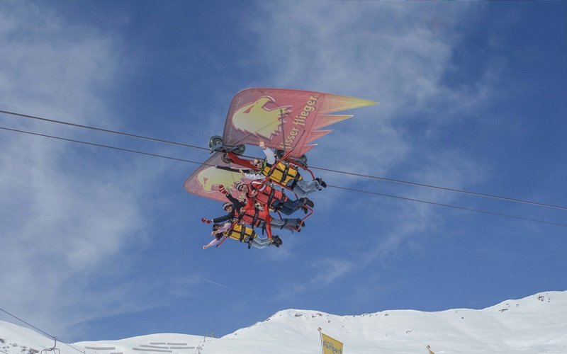 drachenflieger skigebiet österreich