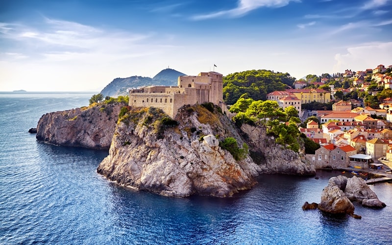 Städte Kroatien Dubrovnik Sehenswürdigkeiten