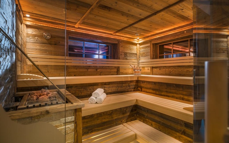 chalet sauna söllberg wiese