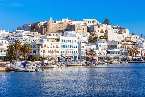 Hauptstadt Chora auf Naxos